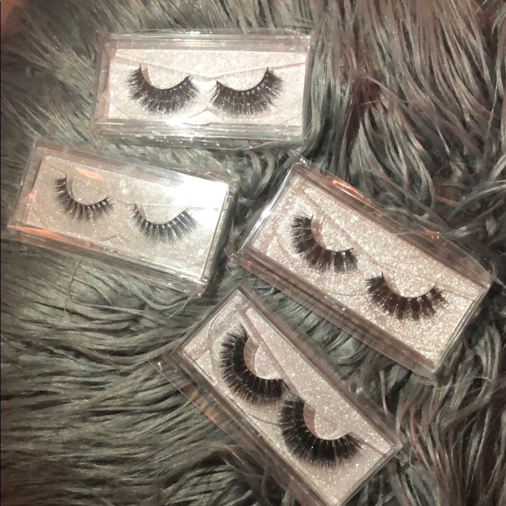Mink eyelashes bundle